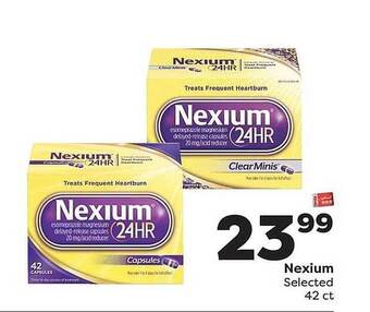 Weis Markets Nexium offer