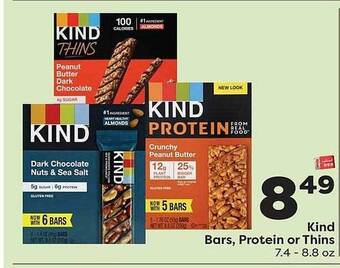 Weis Markets Kind Bars, Protein Or Thins offer