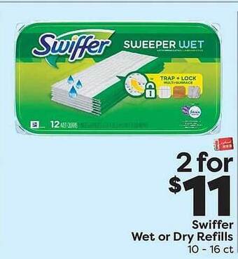 Weis Markets Swiffer Wet Or Dry Refills offer