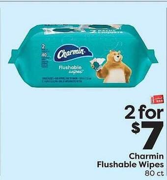 Weis Markets Charmin Flushable Wipes offer