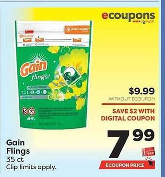 Weis Markets Gain Flings offer