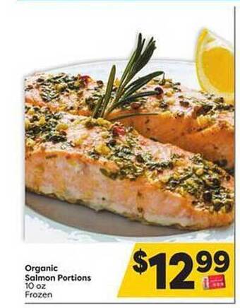Weis Markets Organic Salmon Portions offer