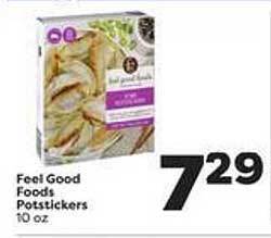 Weis Markets Feel Good Foods Potstickers offer