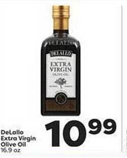 Weis Markets Delallo Extra Virgin Olive Oil offer