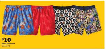 Family Dollar Men's Swimwear offer