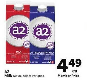 Safeway A2 Milk offer