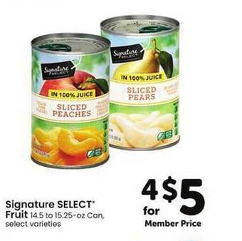 Safeway Signature Select® Fruit offer