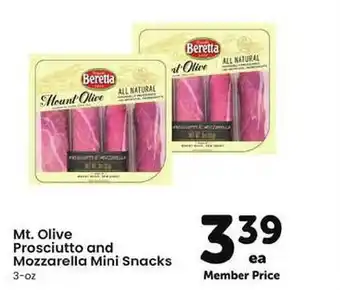 Safeway Mt. Olive Prosciutto And Mozzarella Mini Snacks offer