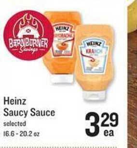 Lowes Foods Heinz Saucy Sauce offer
