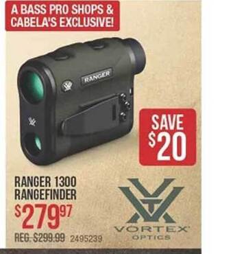 Bass Pro Ranger 1300 Rangefinder offer