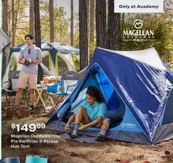 Academy Magellan Outdoors Pro Swiftrise 3-person Hub Tent offer