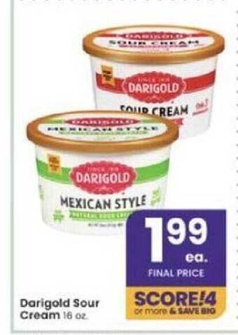 Albertsons Darigold Sour Cream offer