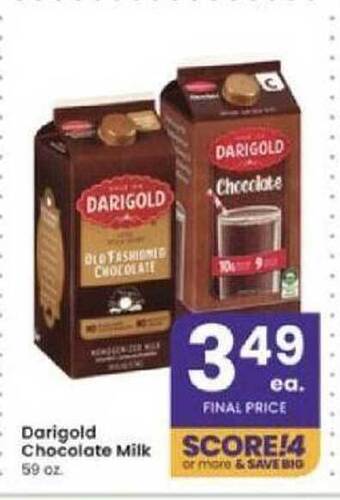 Albertsons Darigold Chocolate Milk offer
