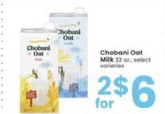 Albertsons Chobani Oat Milk offer