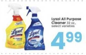 Albertsons Lysol All Purpose Cleaner offer