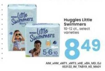 Albertsons Huggies Little Swimmers offer