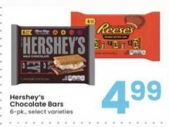 Albertsons Hershey's Chocolate Bars offer