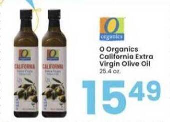 Albertsons O Organics California Extra Virgin Olive Oil offer