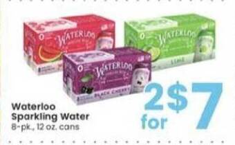 Albertsons Waterloo Sparkling Water offer