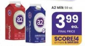 Albertsons A2 Milk offer
