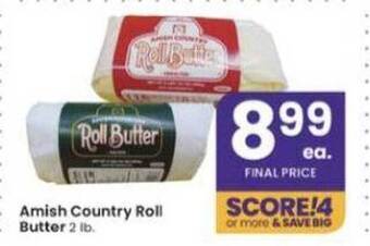 Albertsons Amish Country Roll Butter offer