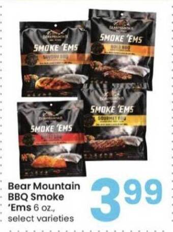 Albertsons Bear Mountain Bbq Smoke 'ems offer