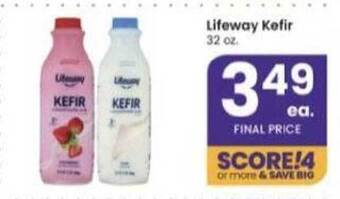 Albertsons Lifeway Kefir offer