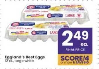 Albertsons Eggland's Best Eggs offer