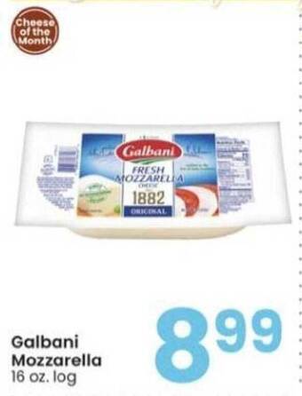 Albertsons Galbani Mozzarella offer