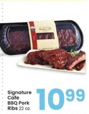 Albertsons Signature Cafe Bbq Pork Ribs offer
