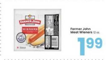 Albertsons Farmer John Meat Wieners offer