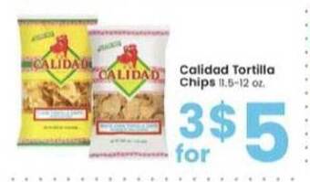 Albertsons Calidad Tortilla Chips offer