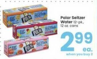 Albertsons Polar Seltzer Water offer