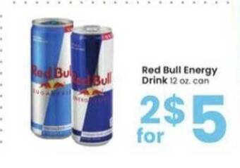 Albertsons Red Bull Energy Drink offer