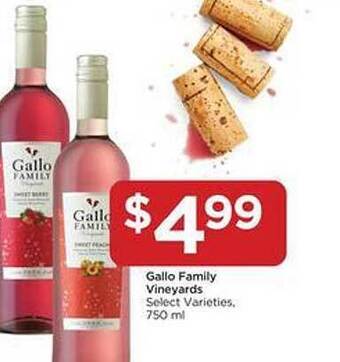 Food 4 Less Gallo Family Vineyards offer
