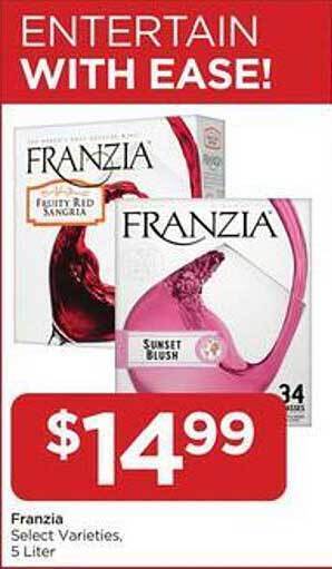 Food 4 Less Franzia offer