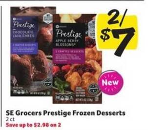 Winn Dixie Se Grocers Prestige Frozen Desserts offer