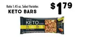 Maceys Ratio Keto Bars offer