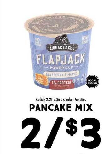 Maceys Kodiak Pancake Mix offer