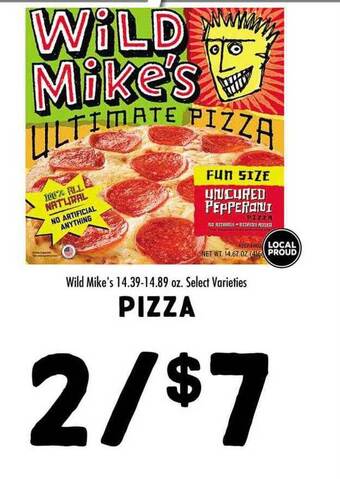 Maceys Wild Mike's Pizza offer