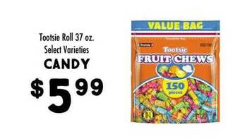 Maceys Tootsie Roll Candy offer