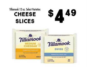 Maceys Tillamook Cheese Slices offer