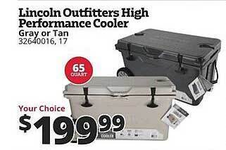 Rural King Lincoln Outfitters High Performance Cooler offer