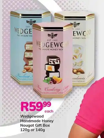 Game Wedgewood Handmade Honey Nougat Gift Box 120g or 140g offer