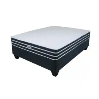 Furnmart Queen restonic blue mist base set offer