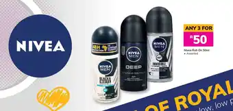 Game Nivea Roll-On 50ml offer