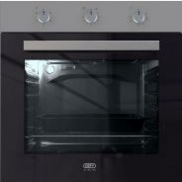 Defy slimline oven black glass dbo487 offer at HiFi Corp