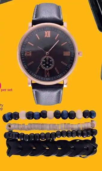Game Digitime Gents Black Watch A WT730SETBS offer