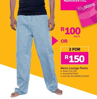 Game Mens Lounge Pants offer