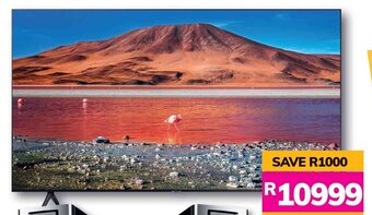 Game SAMSUNG - 58" UHD Smart TV 58TU7000 offer